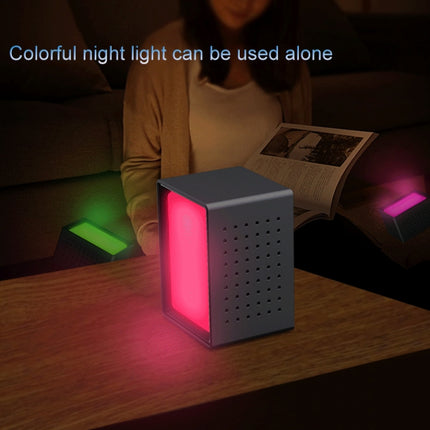 TS-P30 Multifunctional Night Light Alarm Digital Clock with FM Radio & Temperature / Humidity Display & IR Sensor Function, White, Green, Blue, Black, Pink