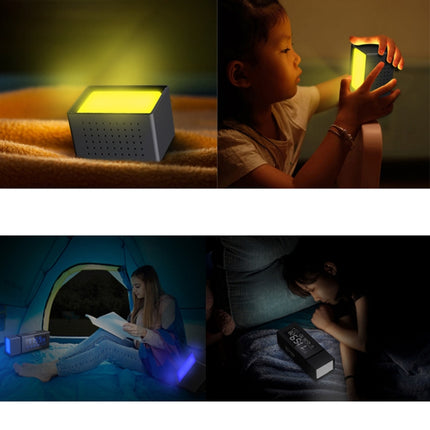 TS-P30 Multifunctional Night Light Alarm Digital Clock with FM Radio & Temperature / Humidity Display & IR Sensor Function, White, Green, Blue, Black, Pink