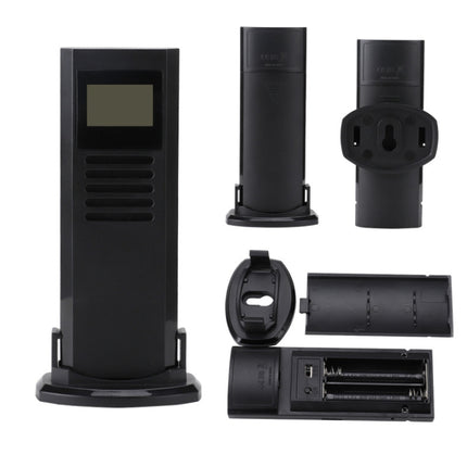 Three Dragged Multi-Function Wireless Thermometer And Hygrometer Indoor And Outdoor High-Precision Thermometer With Color Alarm, Wireless Thermometer