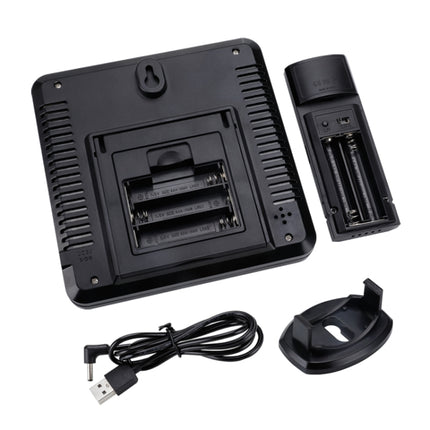 Three Dragged Multi-Function Wireless Thermometer And Hygrometer Indoor And Outdoor High-Precision Thermometer With Color Alarm