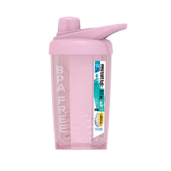 TC-1801 Milkshake Cup Plastic Fitness Sports Water Cup Shaking Cup, Pink, Beige
