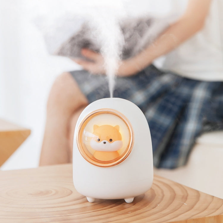 Cartoon Space Capsule Car Portable Cute Pet Desktop Humidifier, M08 USB Charging Type, M08 Battery Type
