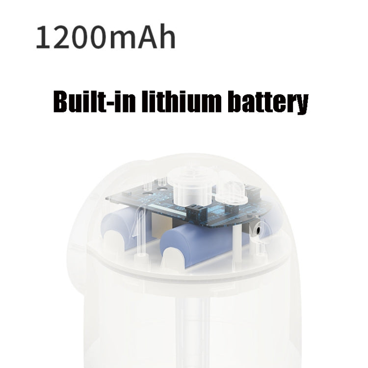 Cartoon Space Capsule Car Portable Cute Pet Desktop Humidifier, M08 USB Charging Type, M08 Battery Type
