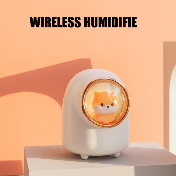 Cartoon Space Capsule Car Portable Cute Pet Desktop Humidifier, M08 USB Charging Type, M08 Battery Type