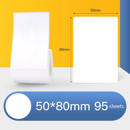 Thermal Label Paper Self-Adhesive Paper Fixed Asset Food Clothing Tag Price Tag for NIIMBOT B11 / B3S, 30x20mm 320 Sheets, 30x30mm 230 Sheets, 30x40mm 180 Sheets, 40x20mm 320 Sheets, 40x30mm 230 Sheets, 40x80mm 95 Sheets, 45x15mm 460 Sheets            ...