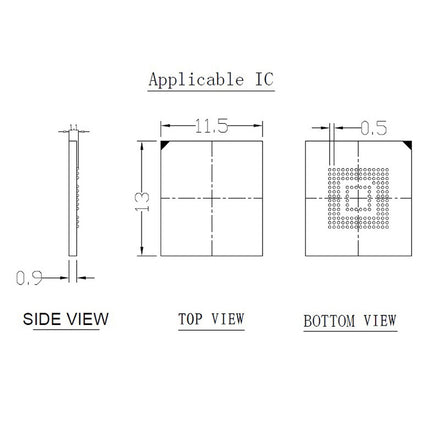 EMMC153 EMMC169 Flip Shrapnel To SD Interface Test Socket Burning Socket for Data Recovery Mobile Phone Repair