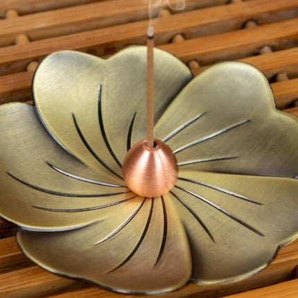 Household Bedroom Alloy sandalwood Furnace Creative Antique Line Incense Burner Incense Holder, Drop Shape, Gourd