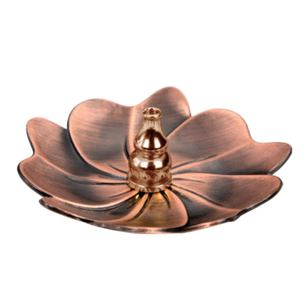 Household Bedroom Alloy sandalwood Furnace Creative Antique Line Incense Burner Incense Holder, Drop Shape, Gourd