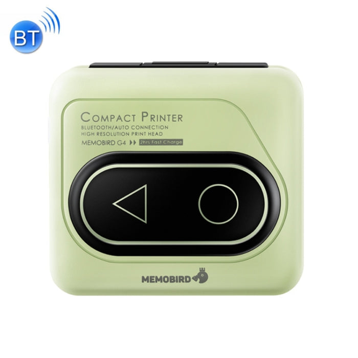 Memobird G4 Handheld Home Student Search Question Graffiti Notes Portable Bluetooth Thermal Printer, Avocado Green, Peach Powder, Classic White