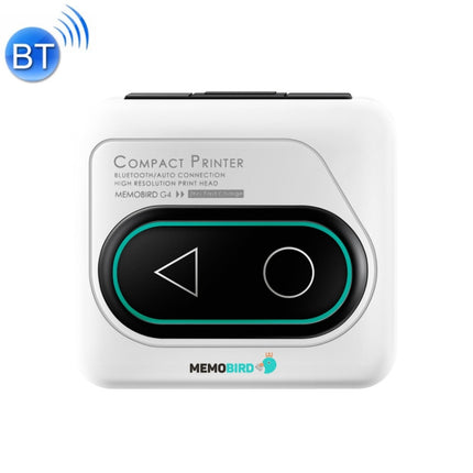 Memobird G4 Handheld Home Student Search Question Graffiti Notes Portable Bluetooth Thermal Printer, Avocado Green, Peach Powder, Classic White