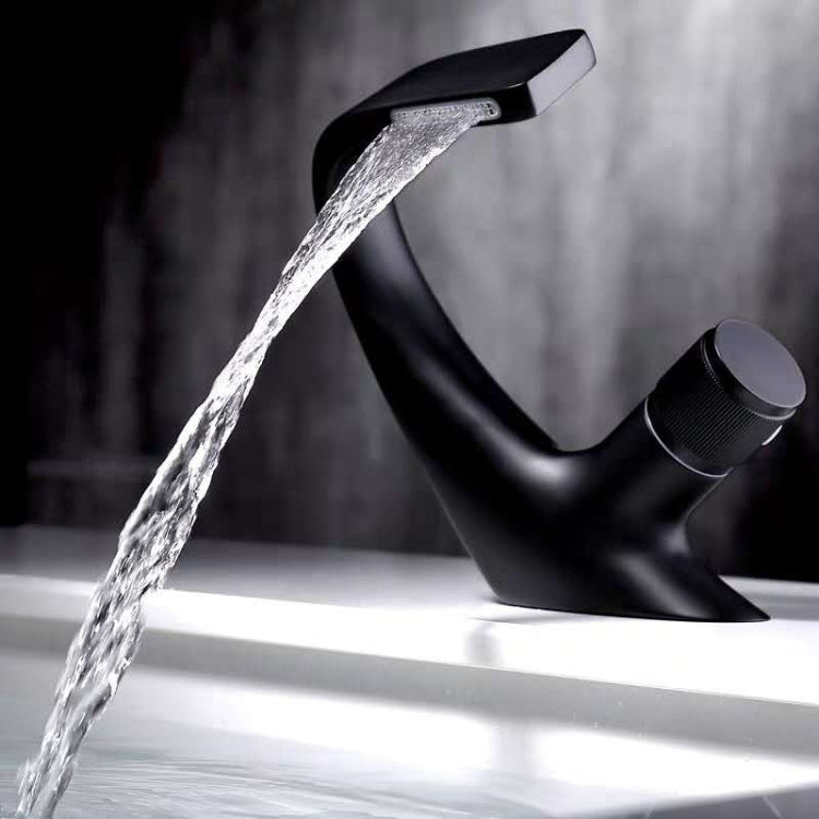 Basin Waterfall Type Hot & Cold Water All-Copper Faucet Bathroom Sanitary Ware