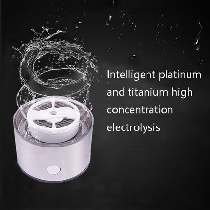 Portable Health Hydrogen-Rich Water Cup High-Concentration Negative Ion Electrolysis Generator, 450ml