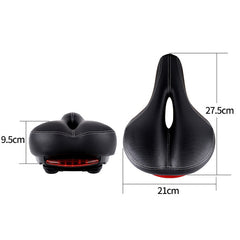 Bicycle Seat With Taillights With Light Mountain Bike Bicycle Saddle Seat Cushion, YF-1076-3