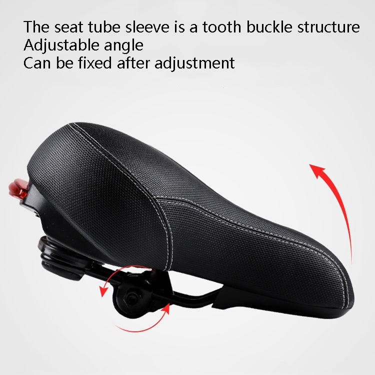 Bicycle Seat With Taillights With Light Mountain Bike Bicycle Saddle Seat Cushion, YF-1076-3