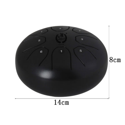 MEIBEITE 5.5-Inch C-Tune Sanskrit Drum Steel Tongue Empty  Worry-Free Drum, MEIBEITE Golden, MEIBEITE Purple, MEIBEITE Blue, MEIBEITE Green, MEIBEITE White, MEIBEITE Red, MEIBEITE Black