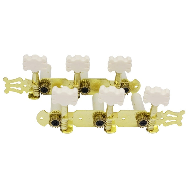 Guitar Knob Gear Type Snap Pegs Alloy Base Knobs