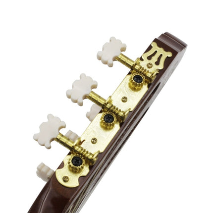 Guitar Knob Gear Type Snap Pegs Alloy Base Knobs