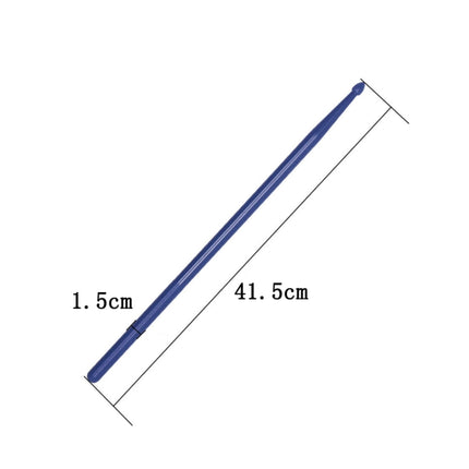 2 PCS Drumsticks Drum Kits Accessories Nylon Drumsticks, Yellow, Light Blue, Black, Light Green, Red, Navy Blue, Dark Green