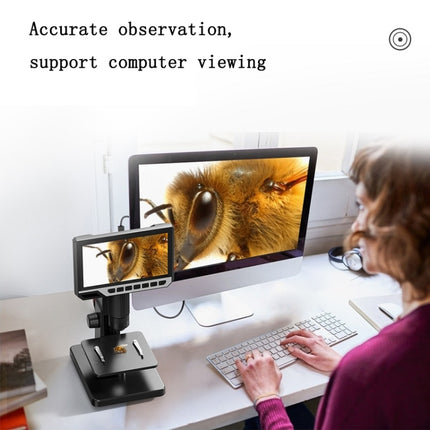 2000X 7 Zoll Mikrobielle Zelle Beobachtung Mikroskop Elektronische Digitale Lupe