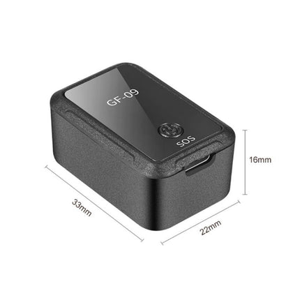 GF09 Portable Car GPS Locator Children Pet Anti-Lost Tracker, GF09
