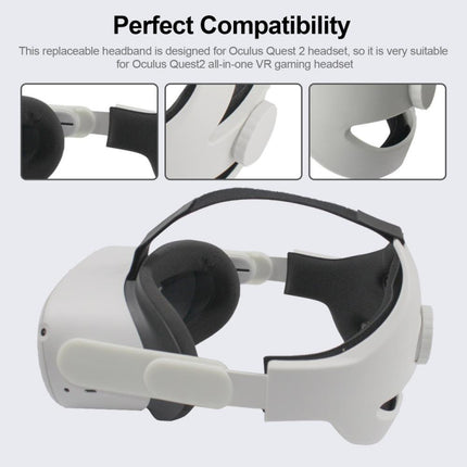 VR Comfortable Replacement Headset VR Accessories Weight Loss Headband, For Oculus Quest 2, Weight Loss Headband