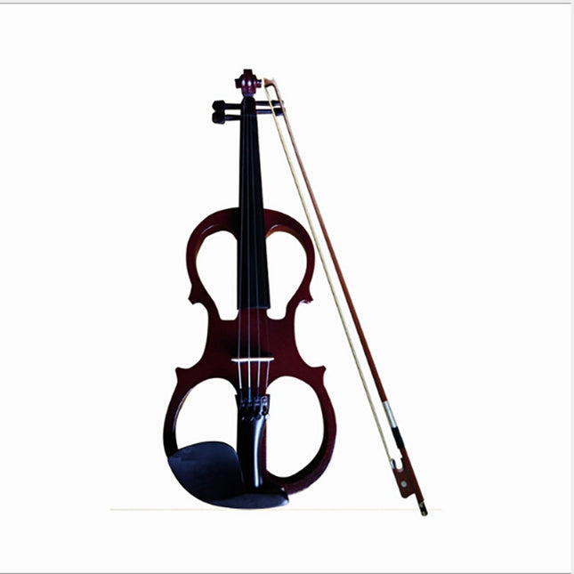 YS030 4 / 4 Wooden Manual Electronic Violin for Beginners, with Bag