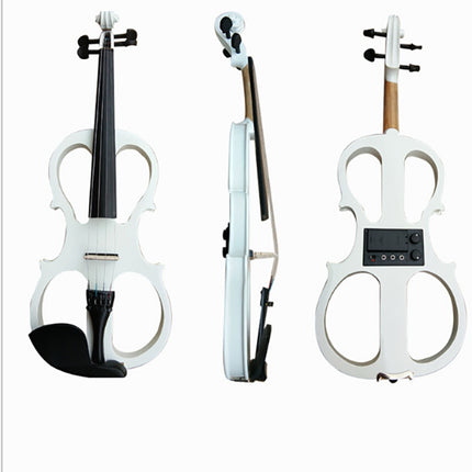 YS030 4 / 4 Wooden Manual Electronic Violin for Beginners, with Bag