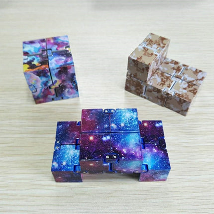 3 PCS Creative Folding Puzzles Magic Cube Infinity Cube Pressure Reduction Toy