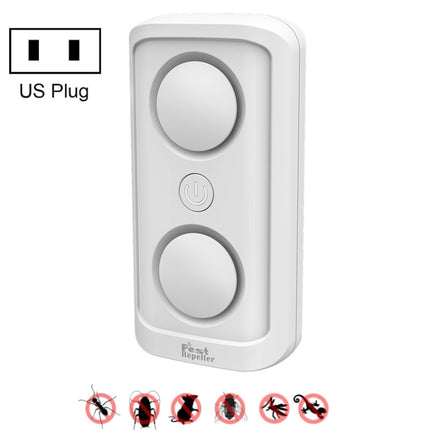 BG302 Dual-Speaker Intelligent Frequency Conversion Mosquito Repellent Ultrasonic Insect Repellent, US Plug 110V, EU Plug 220V, UK Plug 220V, JP Plug 110V
