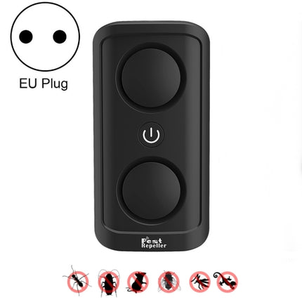 BG302 Dual-Speaker Intelligent Frequency Conversion Mosquito Repellent Ultrasonic Insect Repellent, US Plug 110V, EU Plug 220V, UK Plug 220V, JP Plug 110V