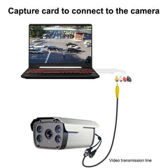 Portable USB 2.0 Audio Video Capture Card Adapter VHS to DVD Video Capture for Win7 / Win8/ XP/ Vista, Free Drive