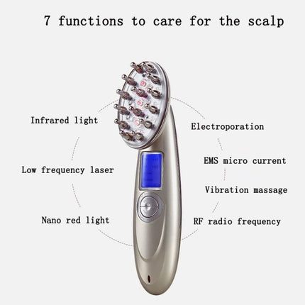 RF Hair Growth Comb Scalp Oil Control & Anti-Hair Loss Massager