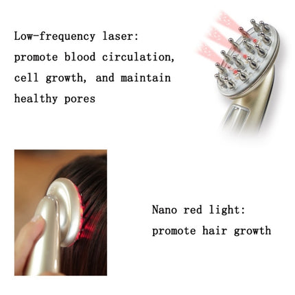 RF Hair Growth Comb Scalp Oil Control & Anti-Hair Loss Massager