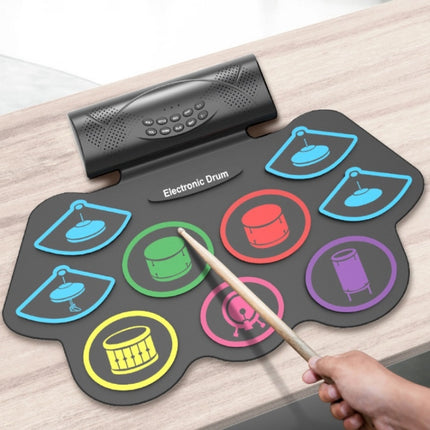 MD862M Bluetooth Drum Set For Beginners Learn To Play Portable Electronic Drums, MD862M