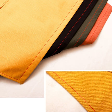 Household Denim Apron Barista Floral Tea Shop Barber Work Clothes, Adult Version, for Children 47cm, for Children 57cm