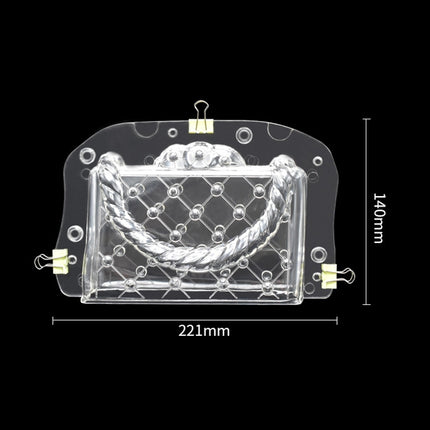 3D Women Leather Bag Chocolate Mold Chocolate Bag Mold, Women Leather Bag Mold