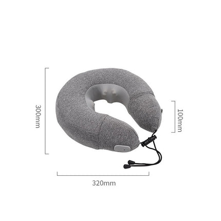 PL60 Neck Massager Cervical Spine Massage Pillow Household Inflatable U-Shaped Neck Pillow, PL60
