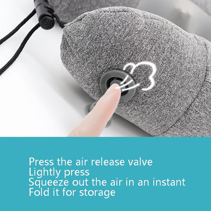 PL60 Neck Massager Cervical Spine Massage Pillow Household Inflatable U-Shaped Neck Pillow, PL60