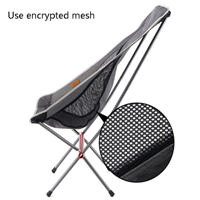 CLS Outdoor Folding Chair Heightening Portable Camping Fishing Chair