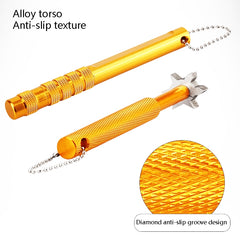 PGM Golf Club Cleaner Club Face Groove Cleaning Tool, Random Color Deilvery, Flat Knife, Plum Knife