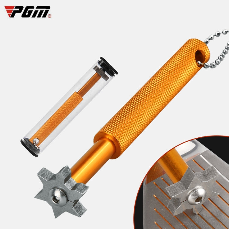 PGM Golf Club Cleaner Club Face Groove Cleaning Tool, Random Color Deilvery, Flat Knife, Plum Knife