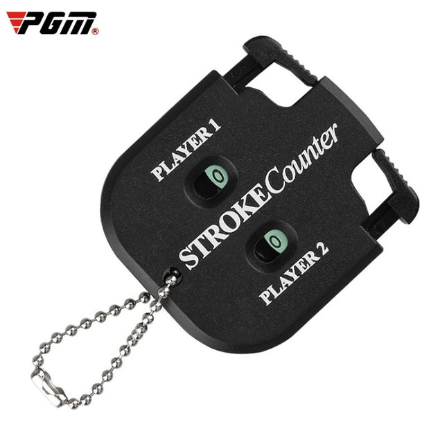 PGM Square Golf Scoring Device Double Dial Counting Device, Double Dial