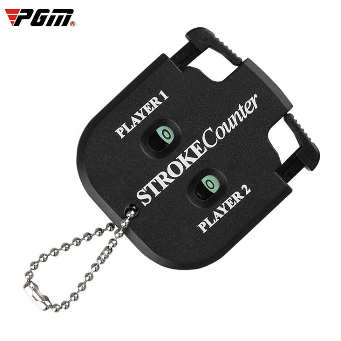 PGM Square Golf Scoring Device Double Dial Counting Device, Double Dial