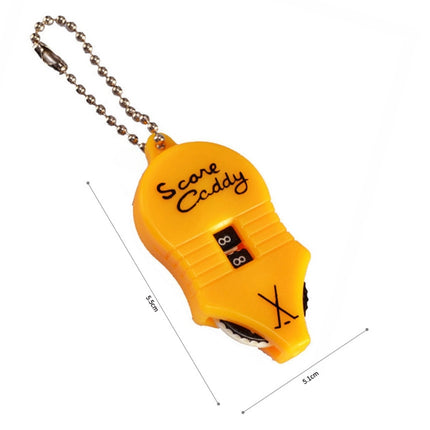 PGM Golf Mini Scoring Device Mouse Shape Scoring Device Gourd-Shaped Counter, Gourd-Shaped