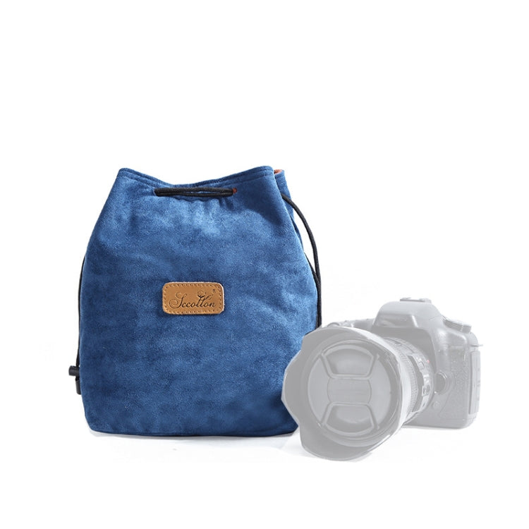 S.C.COTTON Liner Shockproof Digital Protection Portable SLR Lens Bag Micro Single Camera Bag, Square Khaki L, Square Blue L, Square Gray L, Square Brown L, Square Black L, Square Khaki M, Square Blue M, Square Gray M, Square Brown M, Square Black M����...
