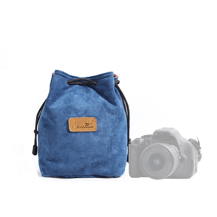 S.C.COTTON Liner Shockproof Digital Protection Portable SLR Lens Bag Micro Single Camera Bag, Square Khaki L, Square Blue L, Square Gray L, Square Brown L, Square Black L, Square Khaki M, Square Blue M, Square Gray M, Square Brown M, Square Black M����...