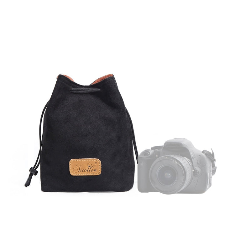 S.C.COTTON Liner Shockproof Digital Protection Portable SLR Lens Bag Micro Single Camera Bag, Square Khaki L, Square Blue L, Square Gray L, Square Brown L, Square Black L, Square Khaki M, Square Blue M, Square Gray M, Square Brown M, Square Black M����...