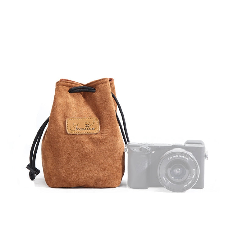 S.C.COTTON Liner Shockproof Digital Protection Portable SLR Lens Bag Micro Single Camera Bag, Square Khaki L, Square Blue L, Square Gray L, Square Brown L, Square Black L, Square Khaki M, Square Blue M, Square Gray M, Square Brown M, Square Black M����...
