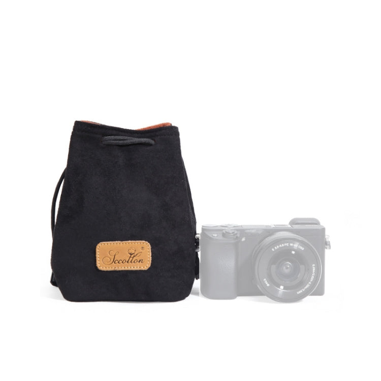 S.C.COTTON Liner Shockproof Digital Protection Portable SLR Lens Bag Micro Single Camera Bag, Square Khaki L, Square Blue L, Square Gray L, Square Brown L, Square Black L, Square Khaki M, Square Blue M, Square Gray M, Square Brown M, Square Black M����...