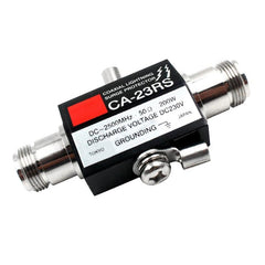 CA-23RS 400W 2500MHz Lighting Arrestor N Male Plug to N Female Coaxial Lightning Surge Protector, CA-23RS